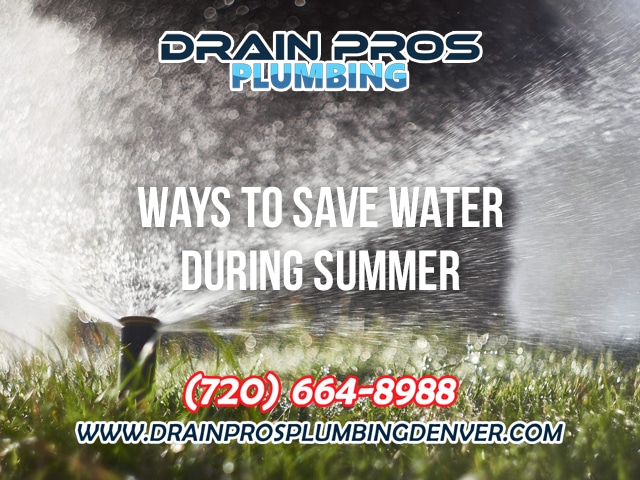 Saving Water in the Summer in Denver Colorado