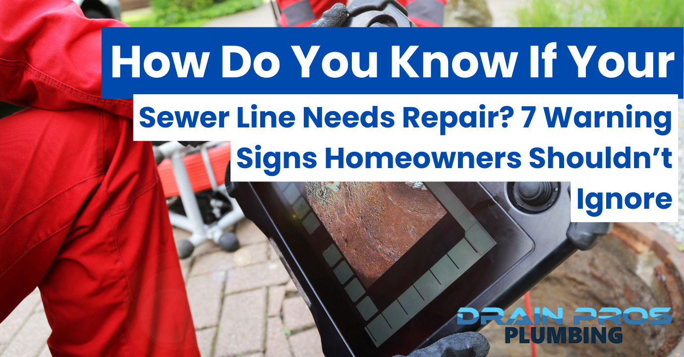 how to know if sewer pipes need repair