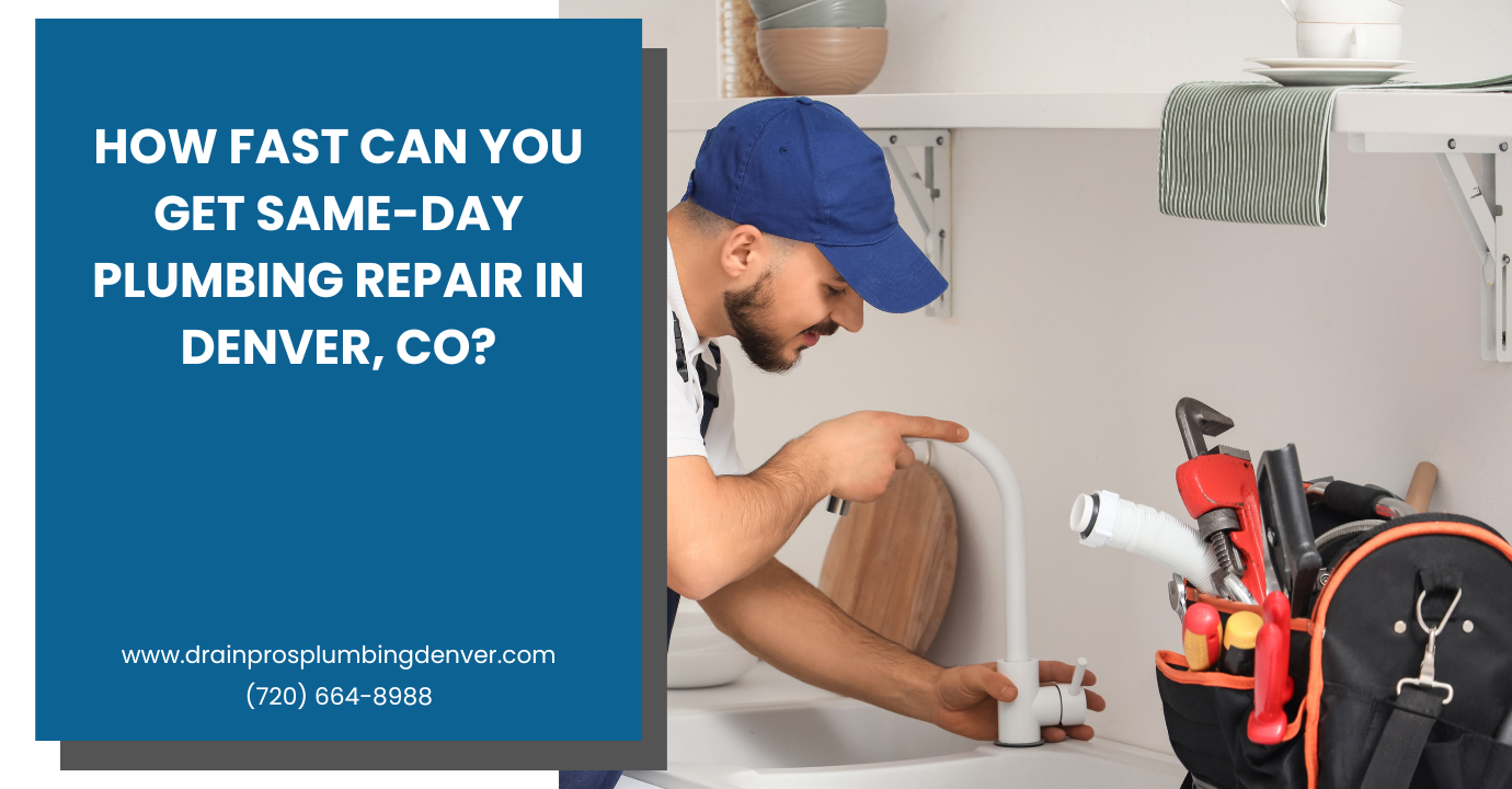same day plumbing repair Denver