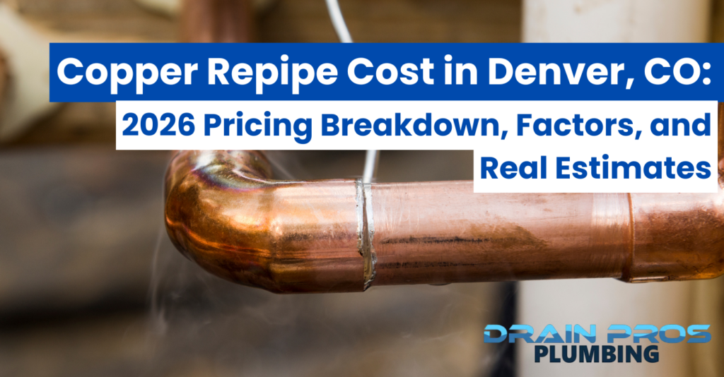 copper repipe Denver cost
