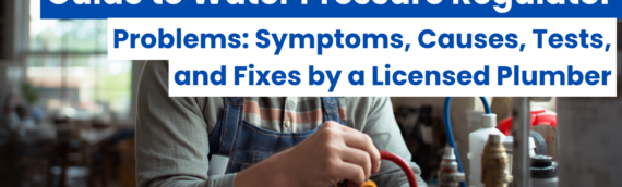 Guide to Water Pressure Regulator Problems: Symptoms, Causes, Tests, and Fixes by a Licensed Plumber