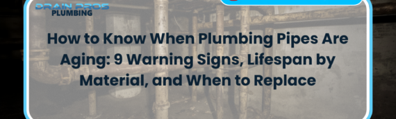 How to Know When Plumbing Pipes Are Aging: 9 Warning Signs, Lifespan by Material, and When to Replace