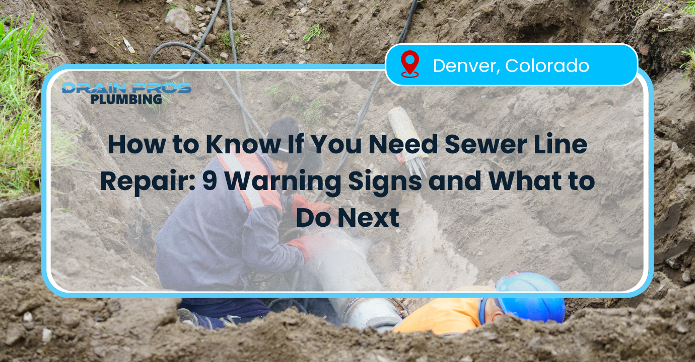 How To Know If You Need Sewer Line Repair