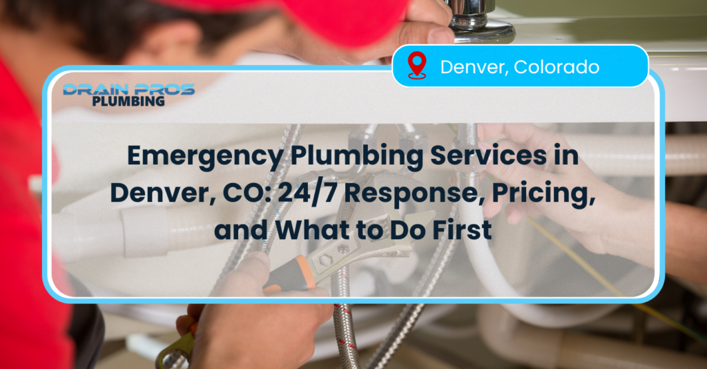 Emergency Plumbing Services Denver