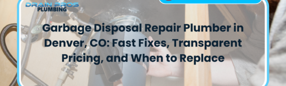 Garbage Disposal Repair Plumber in Denver, CO: Fast Fixes, Transparent Pricing, and When to Replace
