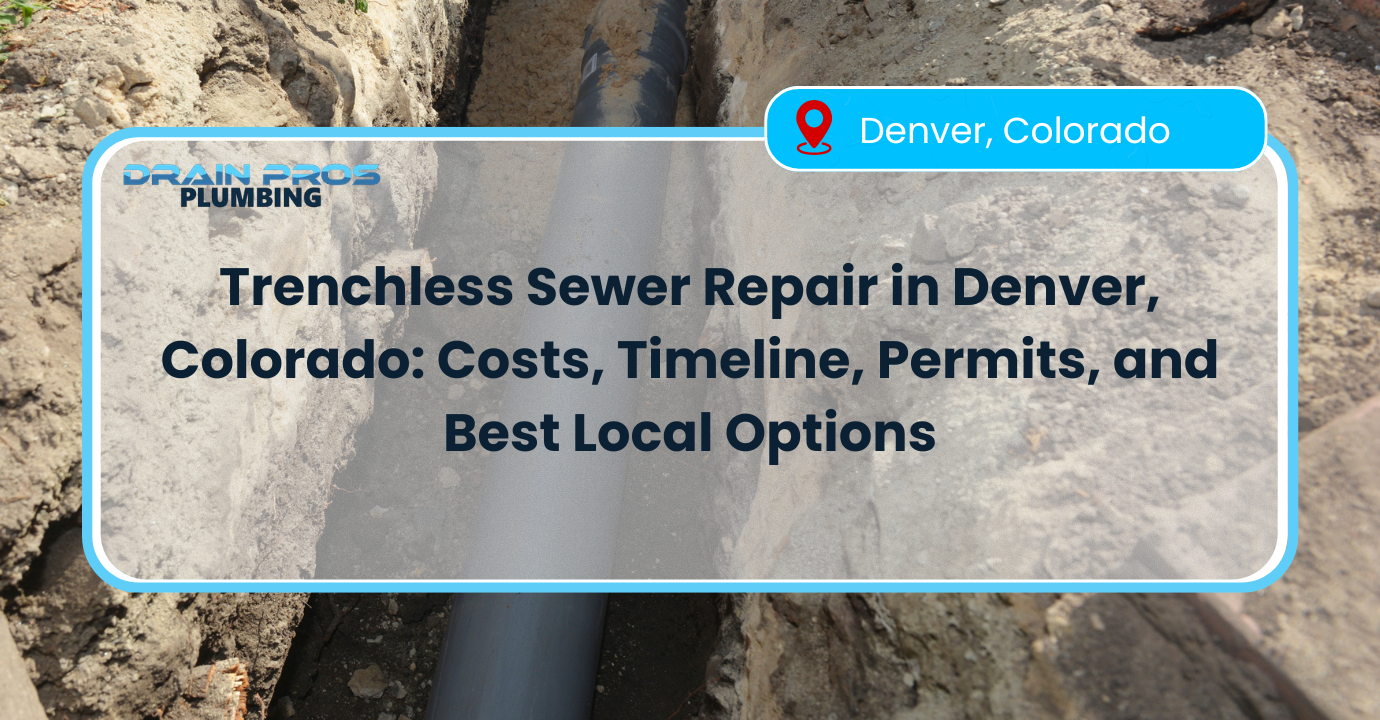 Trenchless Sewer Repair Denver