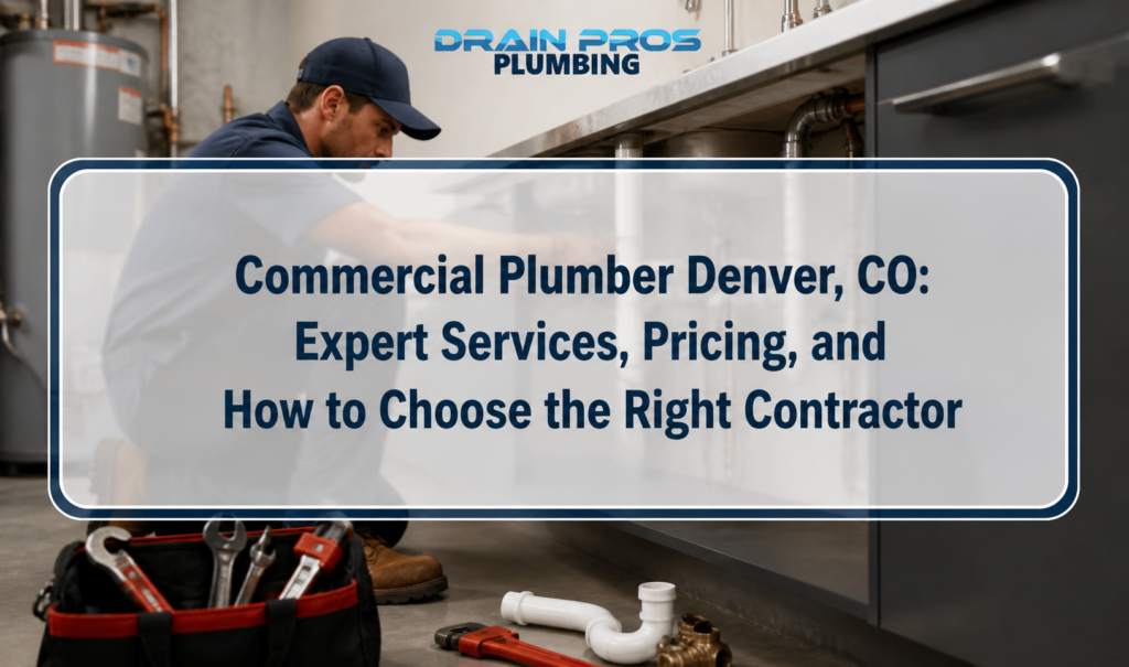 Commercial Plumber Denver, CO: Expert Services, Pricing, and How to Choose the Right Contractor