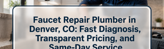 Faucet Repair Plumber in Denver, CO: Fast Diagnosis, Transparent Pricing, and Same-Day Service