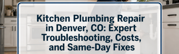 Kitchen Plumbing Repair in Denver, CO: Expert Troubleshooting, Costs, and Same-Day Fixes