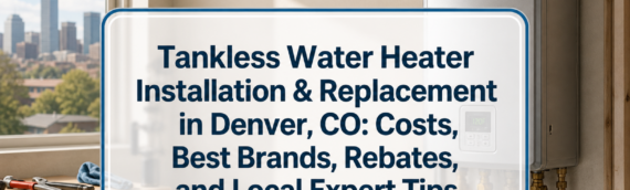 Tankless Water Heater Installation & Replacement in Denver, CO: Costs, Best Brands, Rebates, and Local Expert Tips