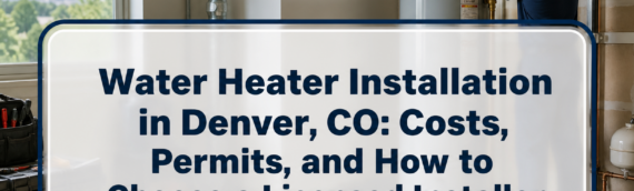 Water Heater Installation in Denver, CO: Costs, Permits, and How to Choose a Licensed Installer