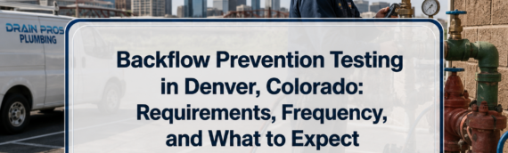 Backflow Prevention Testing in Denver, Colorado: Requirements, Frequency, and What to Expect