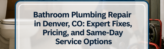 Bathroom Plumbing Repair in Denver, CO: Expert Fixes, Pricing, and Same-Day Service Options