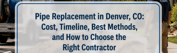 Pipe Replacement in Denver, CO: Cost, Timeline, Best Methods, and How to Choose the Right Contractor