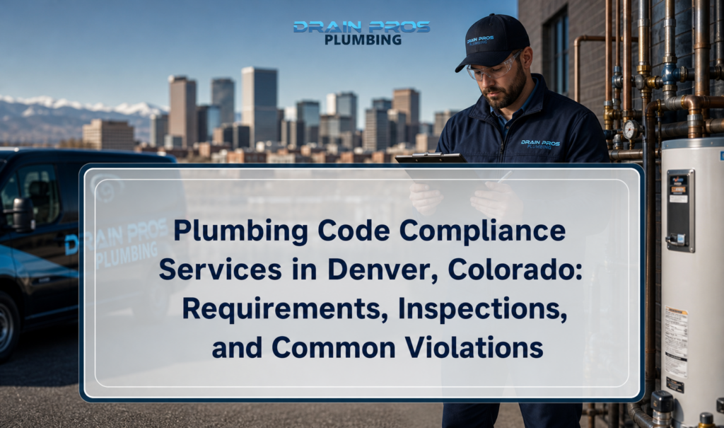 Plumbing Code Compliance Services in Denver, Colorado: Requirements, Inspections, and Common Violations