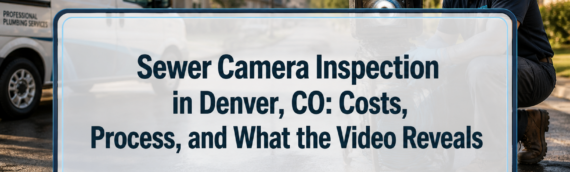 Sewer Camera Inspection in Denver, CO: Costs, Process, and What the Video Reveals